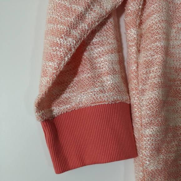 Love by Design Women 3/4 Raglan Sleeve Scoop T-Shirt Knit Textured Peach Size L - Picture 5 of 10